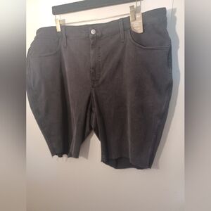 Madewell Womans Road Tripper Biker Shorts Denim New 28W Plus Size